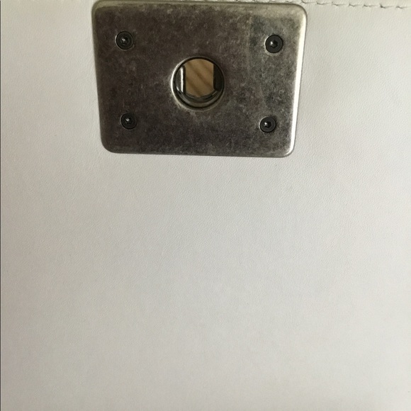 RARE CHANEL Boy square white patent bag - Picture 11 of 14